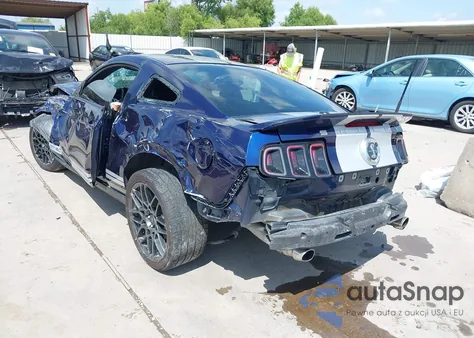2010 Ford Shelby Gt500 из США, поврежденный, VIN 1ZVBP8JS0A5170671
